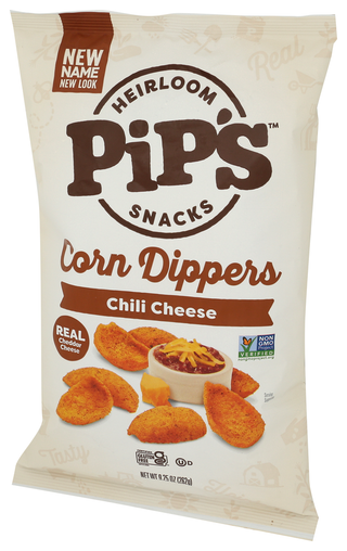 Pips Chips Corn Chili Cheese - Right - Front