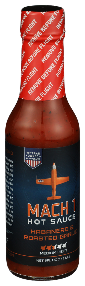 Mach1 Sauce Hot Scth Bnnt Gngr - Left - Front