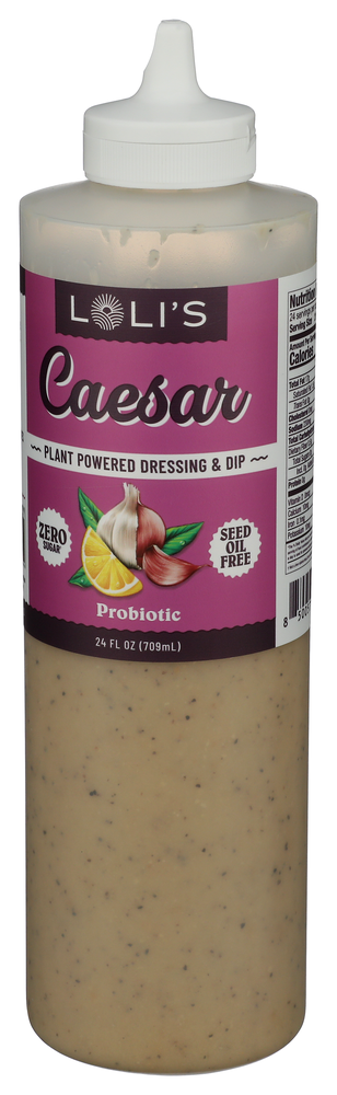Lolis Foods Dressing Caesar Avo Plnt - Right - Front