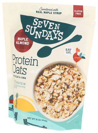 Seven Sundays Oats Protein Maple Almnd - Right - Front