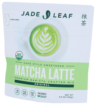 Jade Leaf Tea Matcha Latte Mix - Right - Front