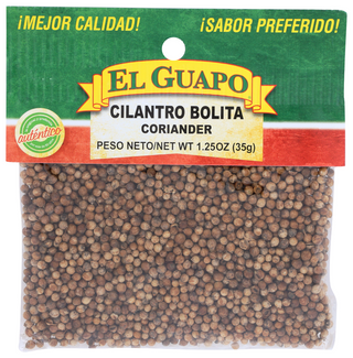 EL GUAPO AUTHENTIC CORIANDER, 1.25 OZ. - Centre - Front