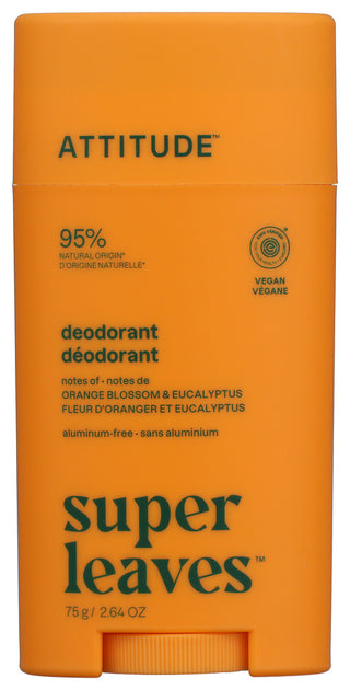 Attitude Deodorant Orngbl Eclypts - No Plunge - Front