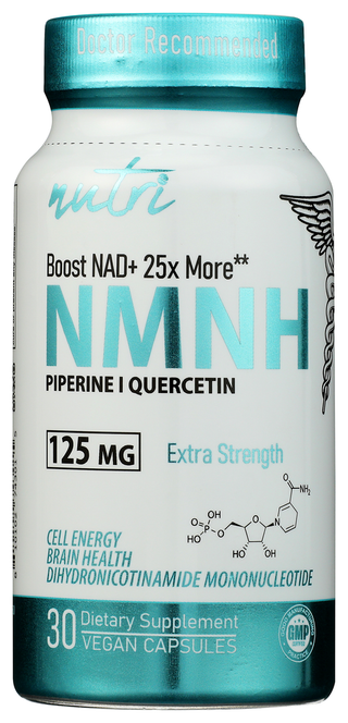 Nutri Nmnh 125 Mg Xtr Strength - No Plunge - Front
