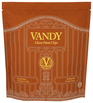 Vandy Chips Frnch Onion Potato - Centre - Front