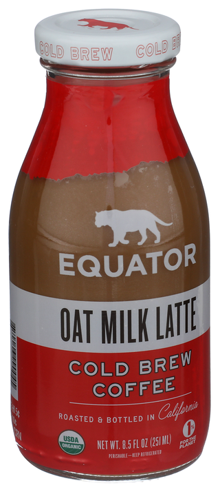 Equator Latte Oat Milk - Left - Front