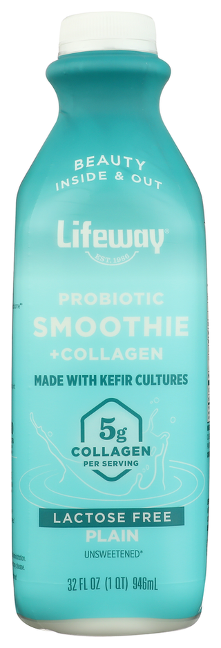 Lifeway Smoothie Plain - No Plunge - Front