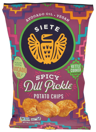 Siete Chips Pto Spcy Dl Pckl - Centre - Front