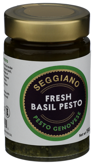 Seggiano Pesto Fresh Basil - Left - Front