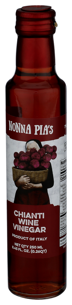 Nonna Pias Vinegar Wine Chianti - Right - Front