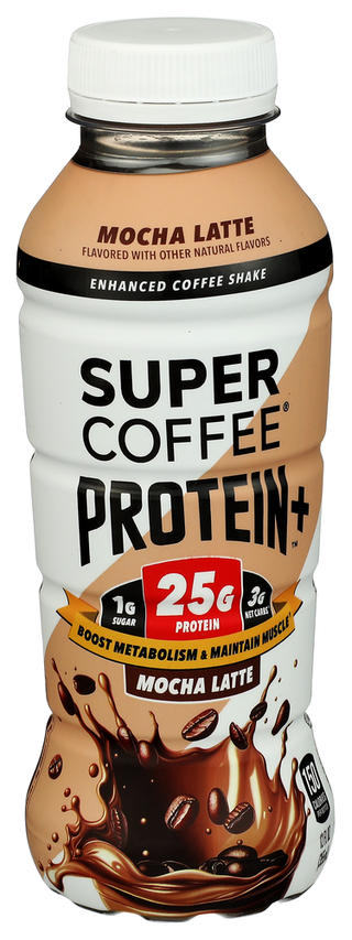 Super Coffee Protein Rtd Mocha Latte - Centre - Front