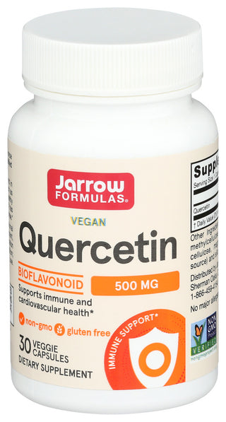 Jarrow Formulas Quercetin 500mg - Right - Front