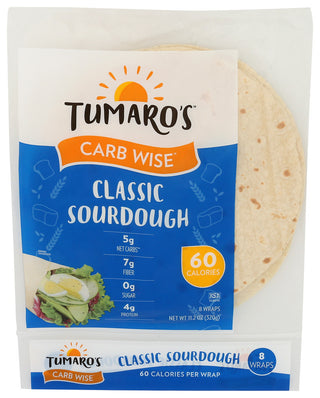 Tumaros Wrap Low Carb Srdgh 8pc - Centre - Front