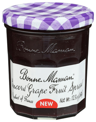 Bonne Maman Spread Fruit Cncrd Grape - Centre - Front