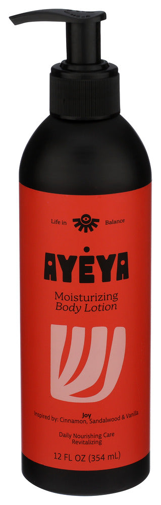 Ayeya Lotion Body Joy - Centre - Front