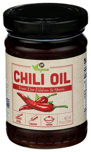 24vegan Oil Chili - Centre - Front