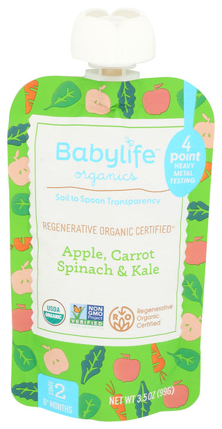 Babylife Pouch Apl Crt Spnc Kale - Centre - Front