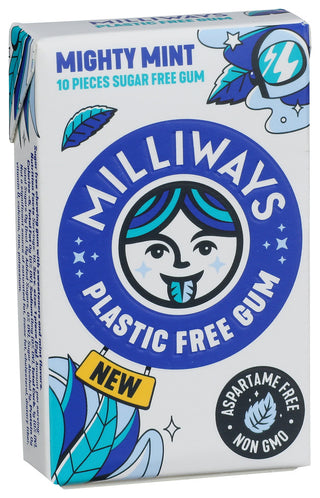 Milliways Gum Mighty Mint - Left - Front