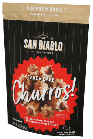 San Diablo Churros Churros Fld Dlce De Lche - Right - Front