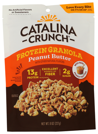 Catalina Crunch Granola Prtn Peanut Butr - No Plunge - Front