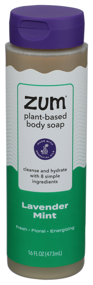 Zum Soap Body Lavender Mint - Centre - Front