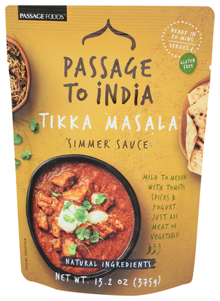 Passage Foods Sauce Tikka Masala - Centre - Front
