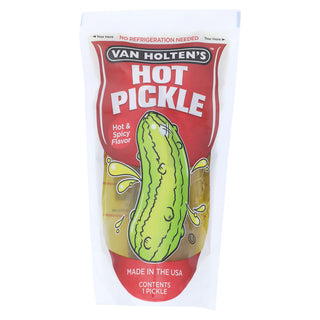 Van Holtens Pickle Jumbo Hot - No Plunge - Front
