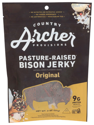 Country Archer Jerky Bison Original - Centre - Front