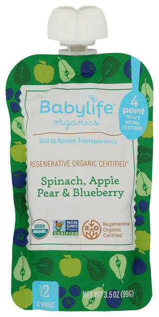 Babylife Pouch Spnch Apl Pr Blbry - No Plunge - Front
