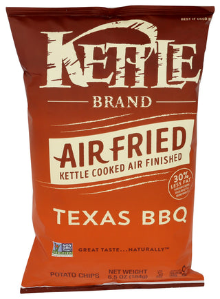 Kettle Foods Chips Potato Tx Bbq Arfr - Centre - Front