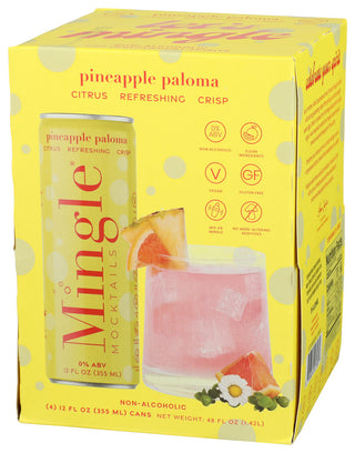 Mingle Mocktails Cocktail Na Pnpl Plm 4pk - Right - Front