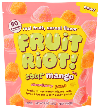 Fruit Riot Candy Sour Mango Mix - Centre - Front
