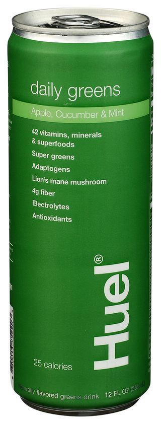 Huel Inc Greens Apple Cucmbr Rtd - Centre - Front