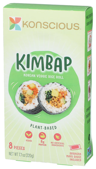 Konscious Roll Vggie Rice Kmbap Pb - Right - Front