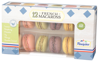 Brioche Pasquier Macarons Trpcl Frnch 12p - Right - Front