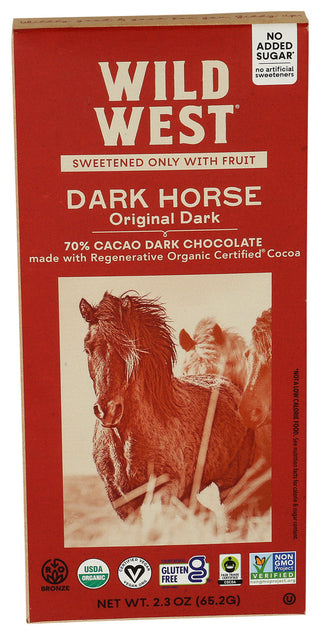 Wild West Chocolate Dark Horse - Centre - Front