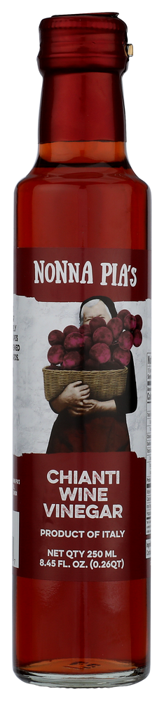 Nonna Pias Vinegar Wine Chianti - No Plunge - Front