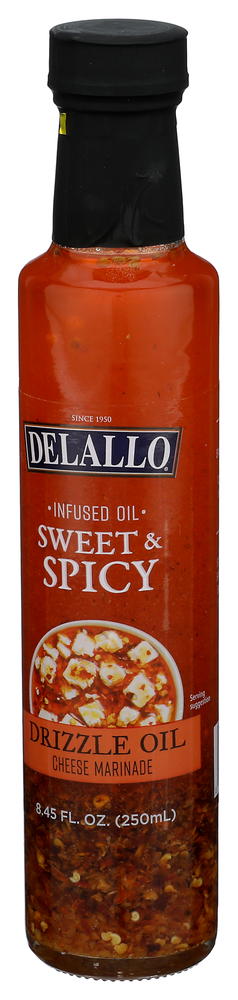 Delallo Dipping Oil Sweet Spicy - Right - Front