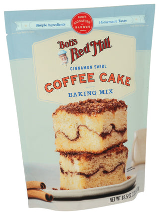 Bobs Red Mill Mix Coffee Cke Cinn Swrl - Left - Front