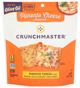 Crunchmaster Cracker Pmento Cheese Gf - Centre - Front