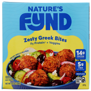 Natures Fynd Bites Zesty Greek - No Plunge - Front