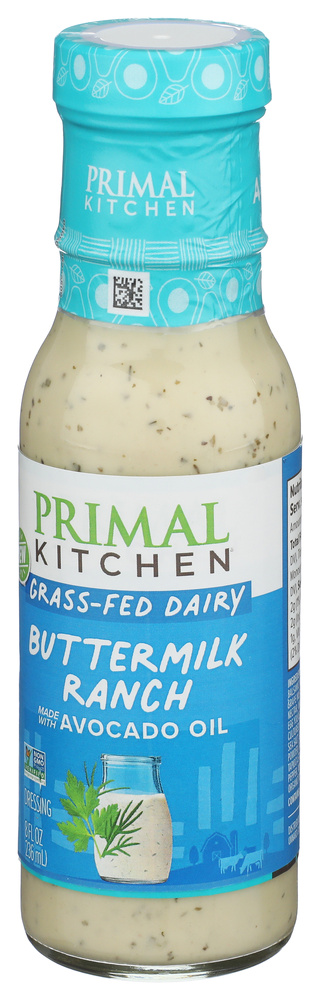 Primal Kitchen Dressing Ranch Btrmlk Dy - Right - Front