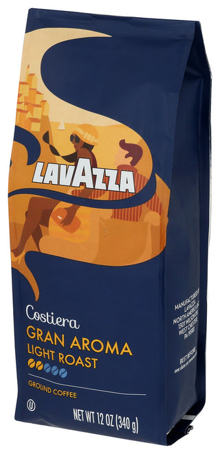 LAVAZZA COFFEE, GRAN AROMA, 12 OZ. - Right - Front