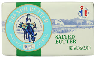 Isigny Butter French Salted - No Plunge - Front