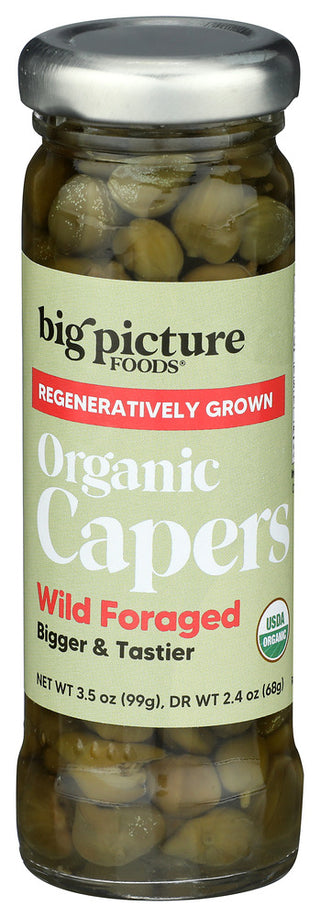 Big Picture Foods Capers Wld Foraged - Centre - Front