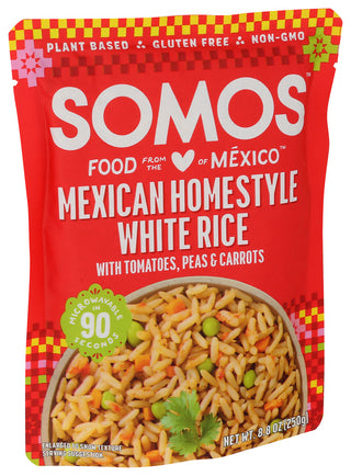 Somos Rice White Homestyle Mex - Left - Front