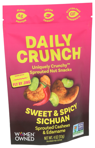 Daily Crunch Cashews Sweet & Spicy - Left - Front