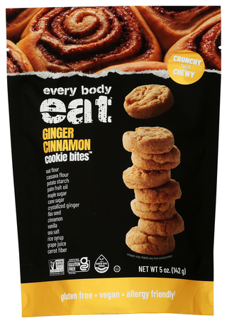 Every Body Eat Cookie Bites Gingr Cinna - No Plunge - Front