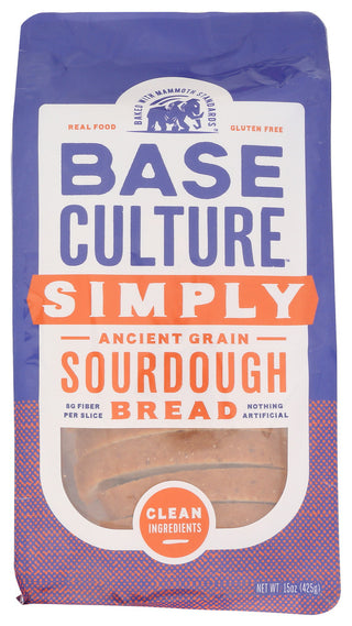 Base Culture Bread Sourdough Simply - No Plunge - Front