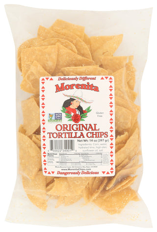 Morenita Chips Tortilla Original - No Plunge - Front